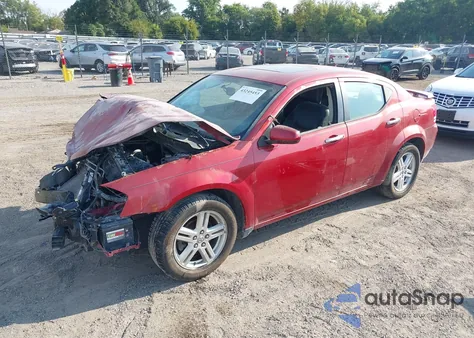 2010 Dodge Avenger R/T z USA, uszkodzony, nr VIN 1B3CC5FB3AN218823